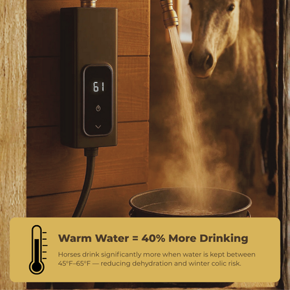 EquiHeat™ Instant Warm-Water Bathing System