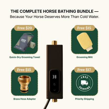EquiHeat™ Instant Warm-Water Bathing System